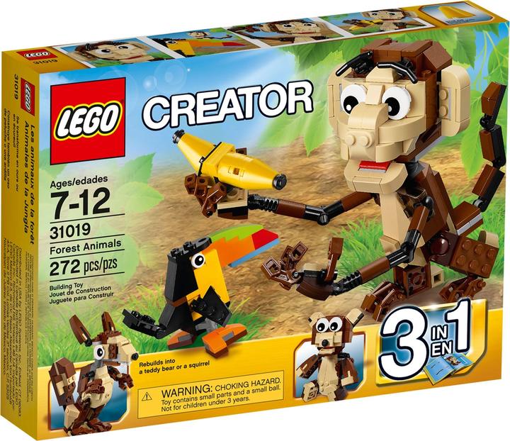 Immagine prodotto LEGO Animali della giungla (31019, LEGO Creator Expert)