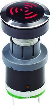 Produktbild Schlegel RRJVANSGL+SGILR-24V Beleuchteter akustischer Signalgeber, Edelstahl Typ RRJVANSGL+SGILR-24V