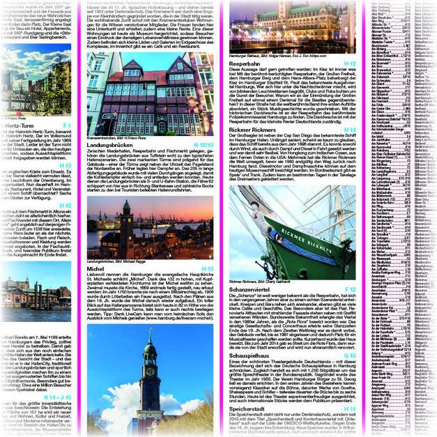 Actual product image Hamburg. City map 1:18 000 18000