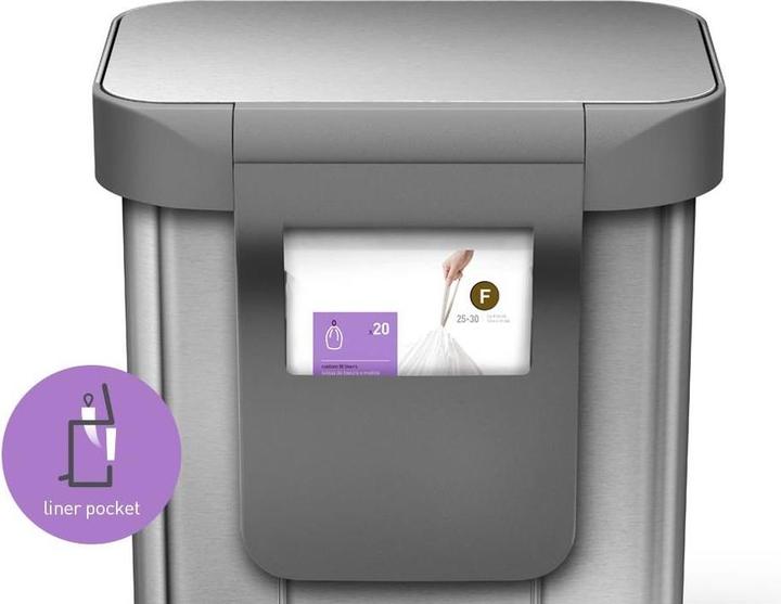 Actual product image Simplehuman Pedal bin (30 l)