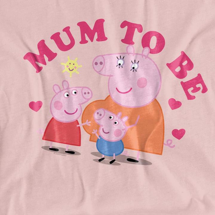 Immagine prodotto Peppa Pig Mum To Be Maglietta Mamma Pig Adulto Unisex (XL)