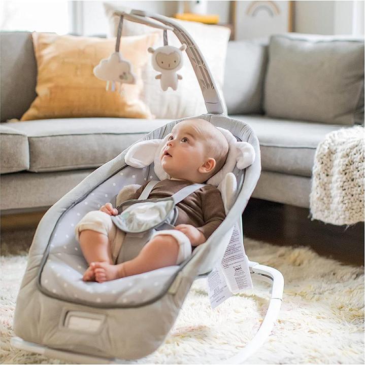 Actual product image Ingenuity Baby bouncer with rocking function and vibration, up to 18Kg