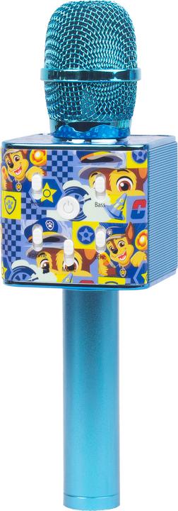 Actual product image Forever Paw Patrol karaoke microphone blue