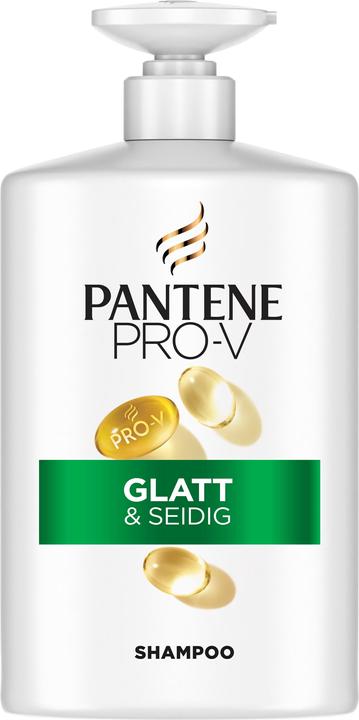 Image du produit Pantene Pro-V Lisse & Soyeux (1000 ml, Shampoing liquide)