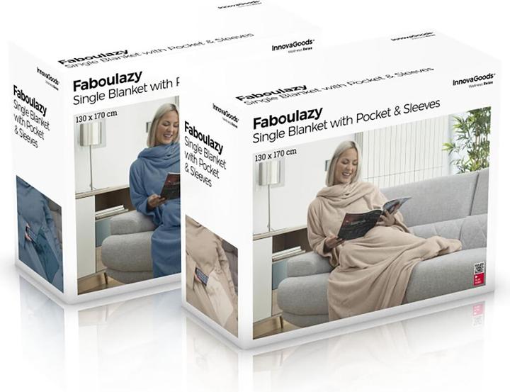 Immagine prodotto InnovaGoods Custodia personalizzata con tasca Faboulazy (170 x 130 cm)
