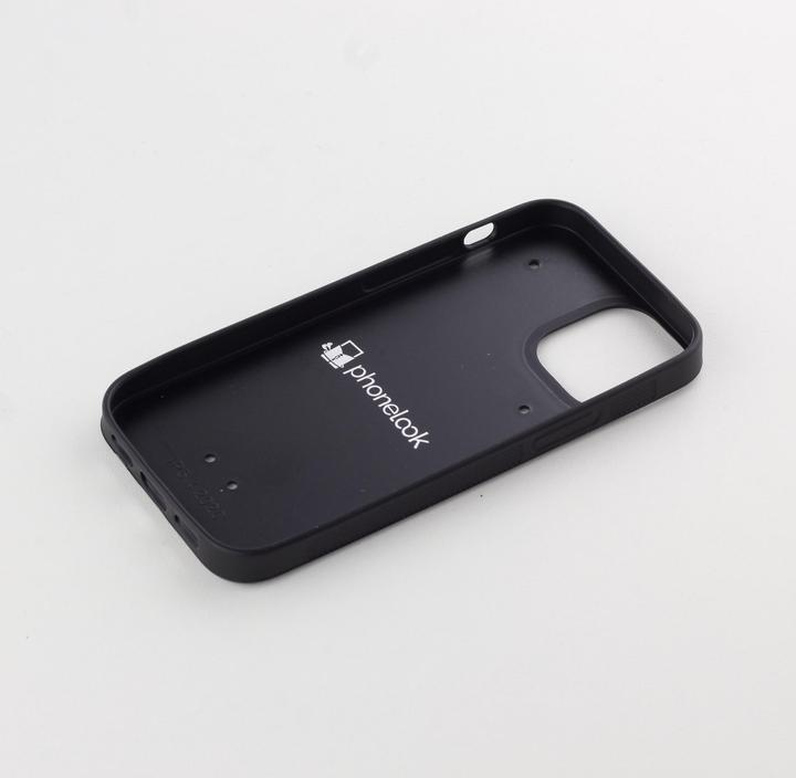 Image du produit PhoneLook Coque Silicone rigide noir Grey magic hands (Apple iPhone 12 mini)
