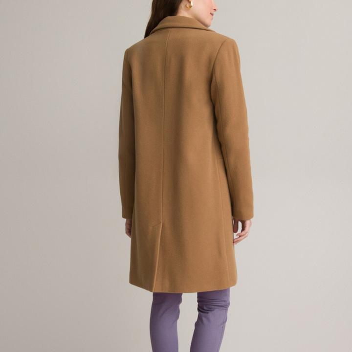 Actual product image Anne Weyburn Half-length coat with button fastening (50)