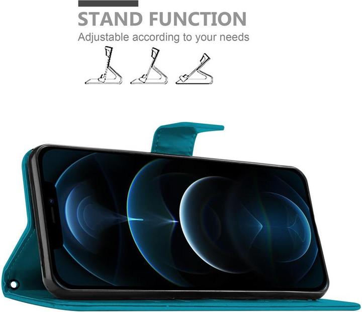 Immagine prodotto Cadorabo Copertina del libro a fiori (Apple iPhone 12 Pro Max)