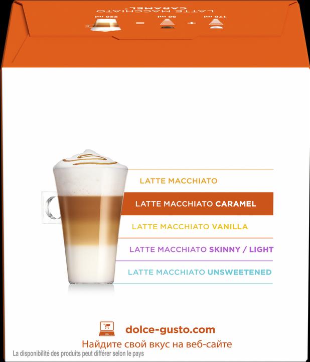 Image du produit Nescafé Dolce Gusto Latte Macchiato Caramel (16 x Port.)