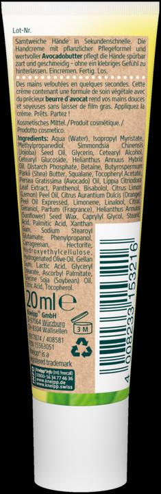 Actual product image Kneipp Seconds Hand Cream Travel Size (20 ml)