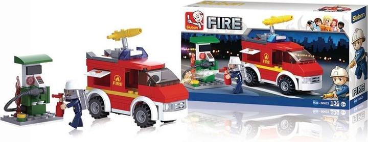 Image du produit Sluban Blocks Fire Station 136 Pcs
