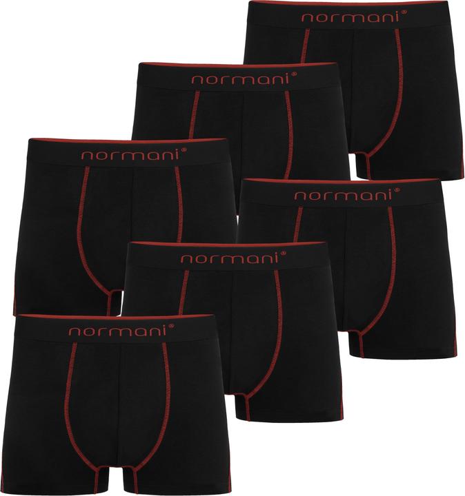 Image du produit Normani 6 Herren Baumwoll-Boxershorts (XXL, paquet de 6)