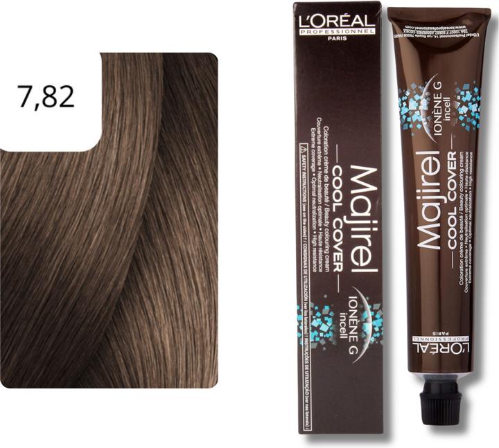 Image du produit L'Oréal Professionnel Majirel Cool Cover (Blond, 7.82 Blond moyen cendré profond)