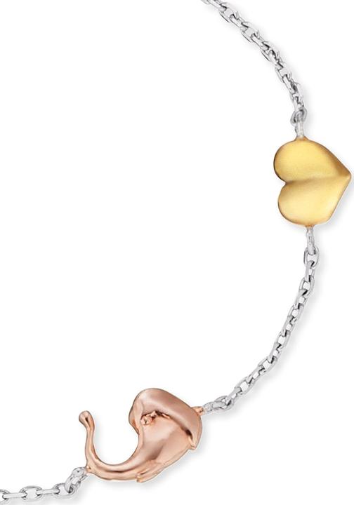 Immagine prodotto Engelsrufer Bracciale Albero della Vita Tricolore (18 cm, Argento 925 rodiato)