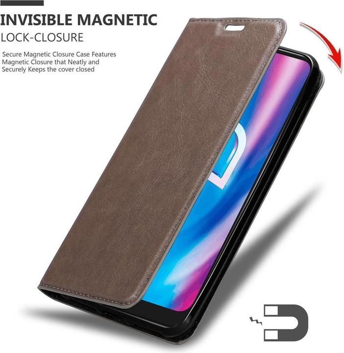 Productafbeelding Cadorabo Boek Onzichtbare Magneethoes (Alcatel 1S (2020))