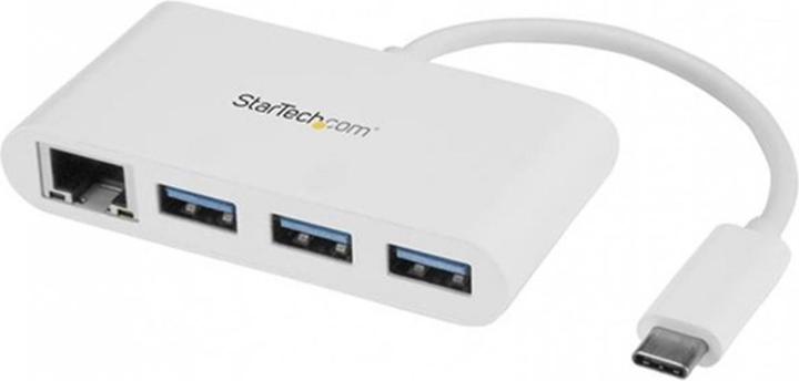 Actual product image StarTech 3PT USB 3.0 HUB + GBE - USB-C (USB-C, 3 Ports)
