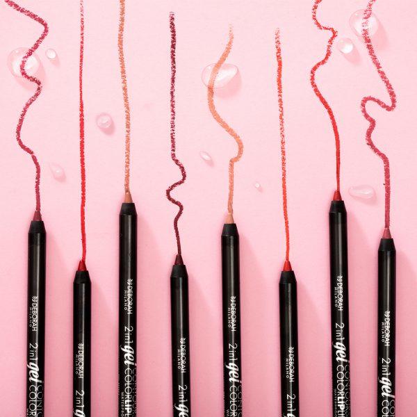 Actual product image Deborah Milano 2in1 Gel Contour & Colour Lip Liner No 01 (nude rose)
