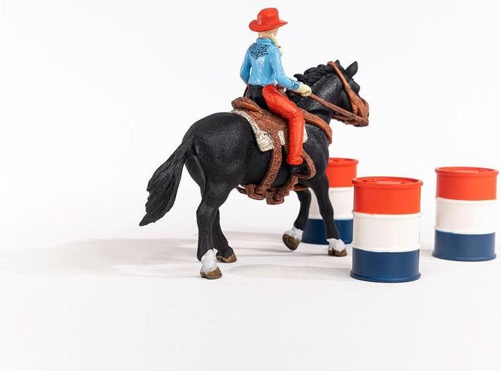 Immagine prodotto Schleich Barrel Racing con Cowgirl