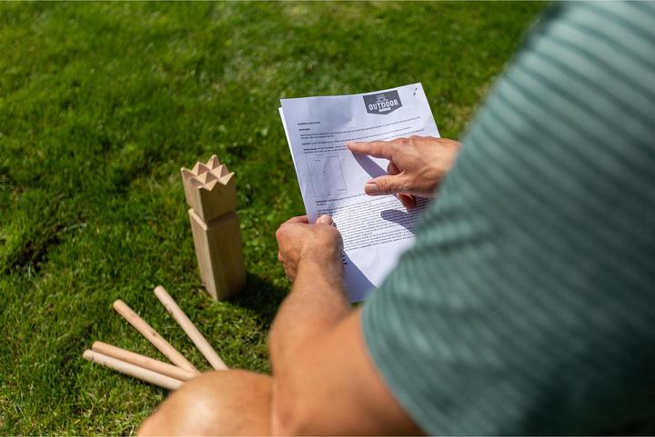 Actual product image Outdoor play Kubb XL
