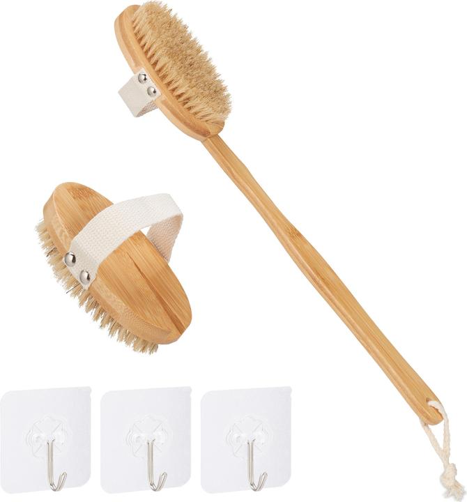 Produktbild Relaxdays 6tlg. Badebürsten-Set