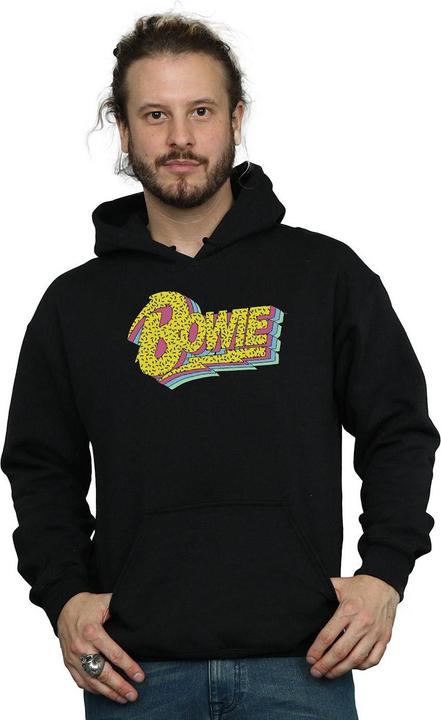 Image du produit David Bowie - Sweat à capuche MOONLIGHT 90S LOGO - Homme (XL)
