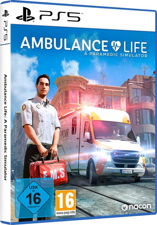 Produktbild Nacon Gaming Ambulance Life: A Paramedic Simulator (PS5, DE)