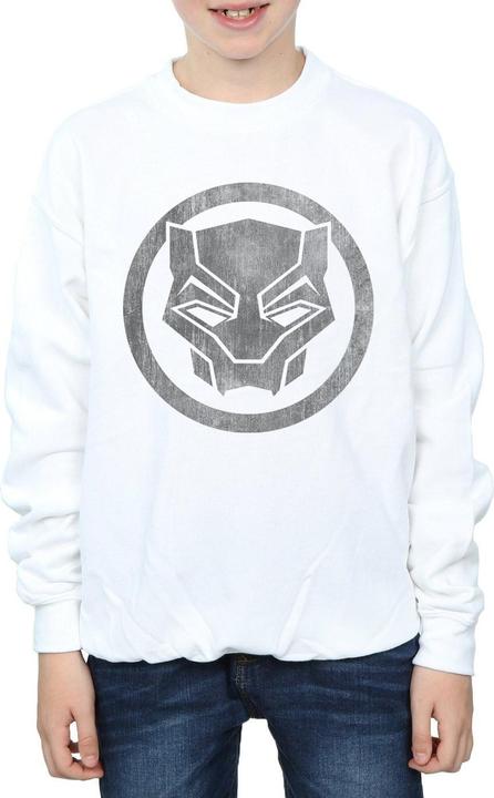 Image du produit - Sweat BLACK PANTHER DISTRESSED ICON - Garçon (116)