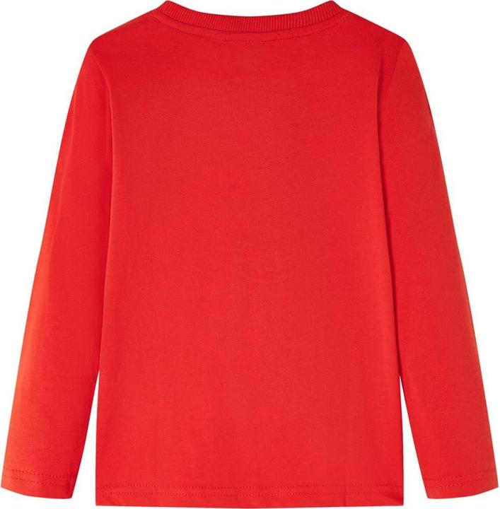 Immagine prodotto VidaXL Camicia da bambino a maniche lunghe rosso 104,Materiale: 100 % cotone,Colore (104)
