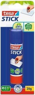 Actual product image tesa ecoLogo glue stick, odourless glue stick for paper / cardboard
