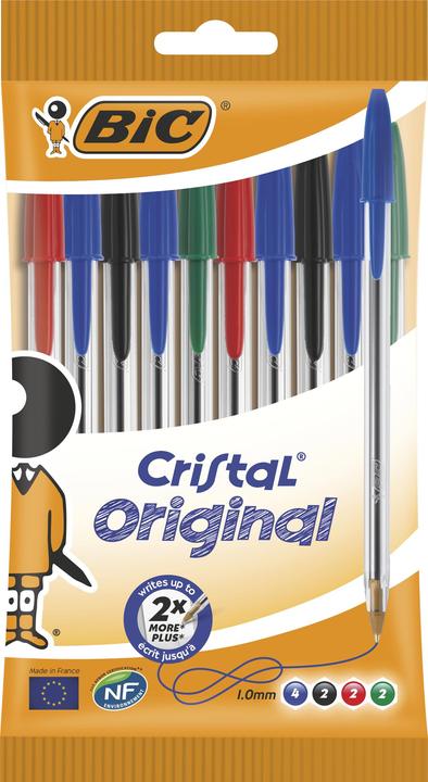Produktbild Bic Cristal (Transparent, 10 x)