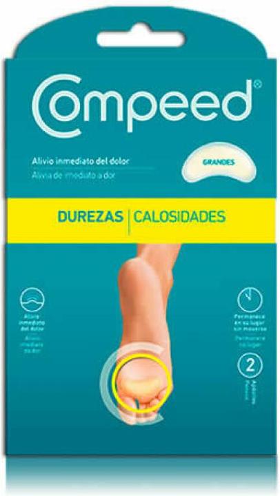 Produktbild Compeed DUREZAS grandes 2 apósitos (Fussmaske)