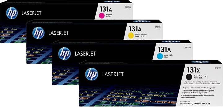 Produktbild HP Original CF210X / 131X SET Set mit allen vier Farben (M, C, BK, Y)