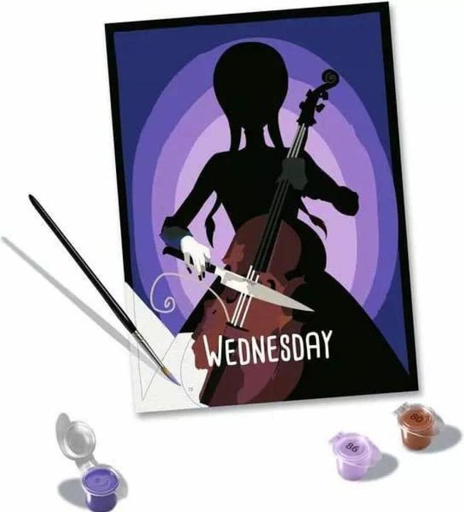 Image du produit Ravensburger CreArt - Peinture par numéros 23889 - Wednesday - dès 12 ans