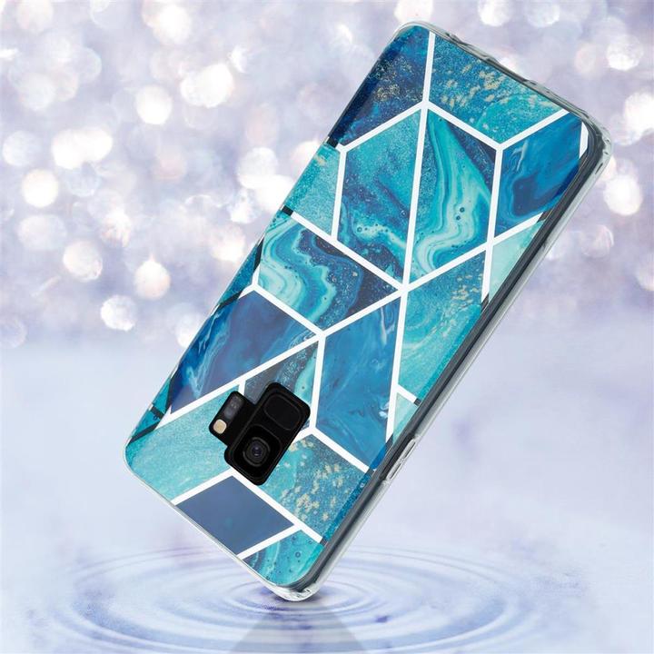 Image du produit Cadorabo Couverture IMD TPU Marbre coloré (Samsung Galaxy S9+)