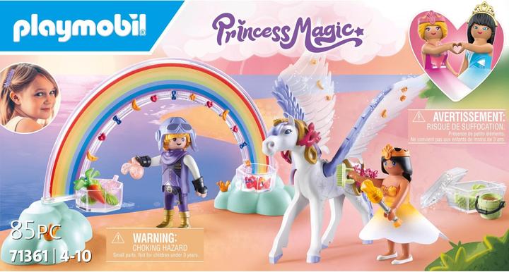 Immagine prodotto Playmobil Pegaso celeste con arcobaleno (71361, Principessa Playmobil)
