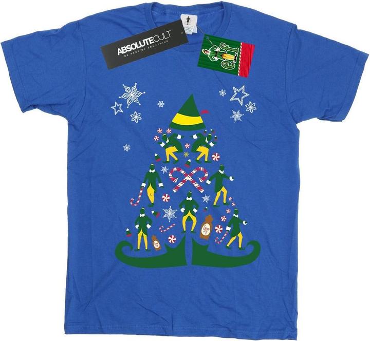 Immagine prodotto Elf Christmas Tree Maglietta Ampia Donna (3XL)