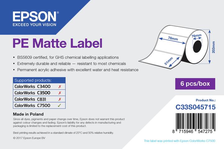 Produktbild Epson Pe Matte Die-Cut