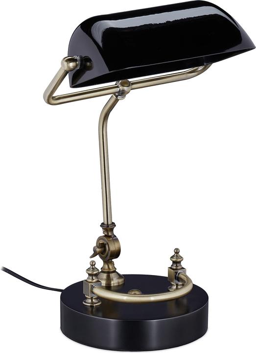 Produktbild Relaxdays Bankerlampe (E27)