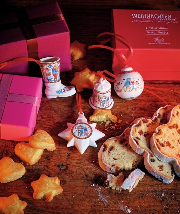 Produktbild Hutschenreuther Sammelserie 21 Weihnachtsgaben Mini-Sterne 3tlg