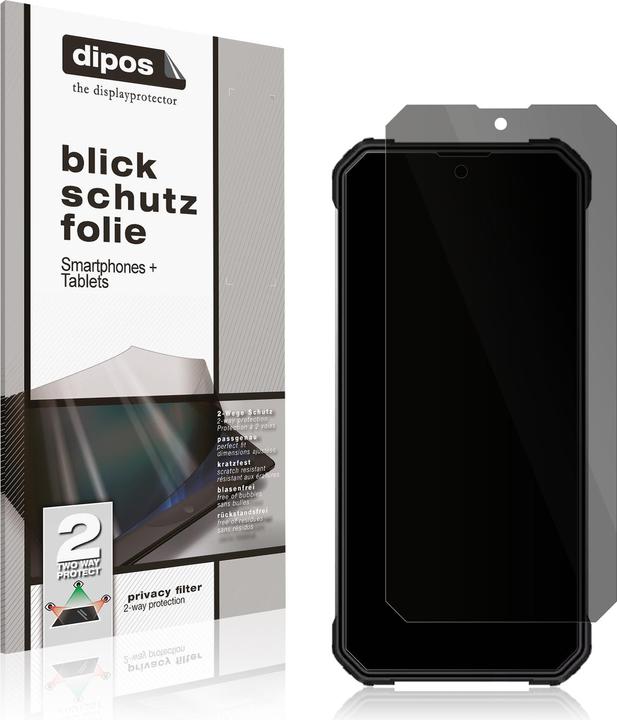 Produktbild Dipos Blickschutzfolie 2-Way Anti-Shock (1 Stück, Oukitel WP26)