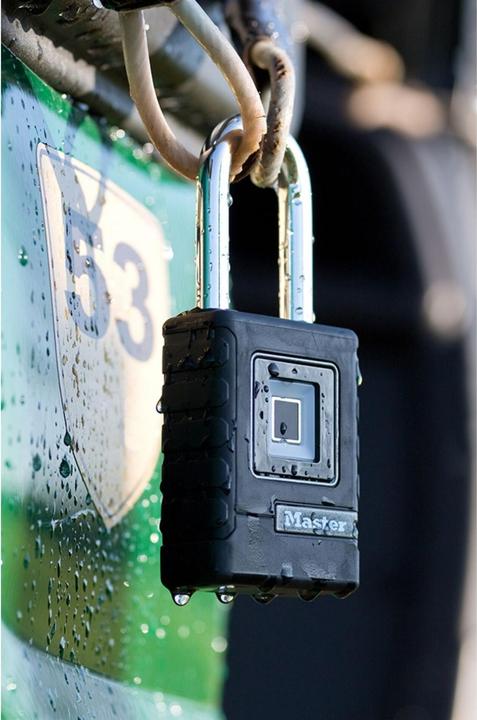 Actual product image Master Lock Padlock 4901EURDLHCC Zinc