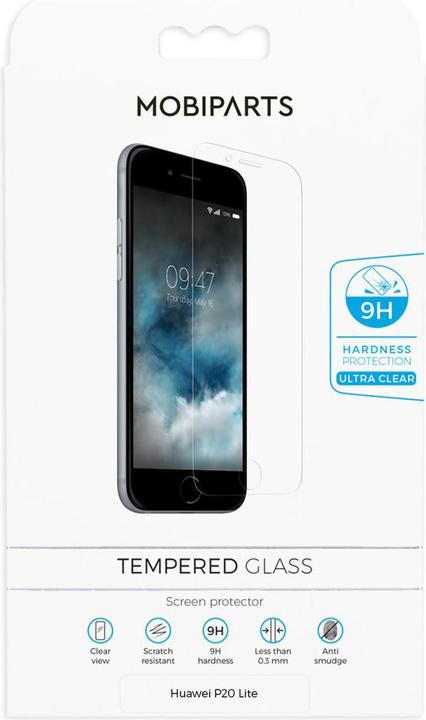 Actual product image Mobiparts Regular Tempered Glass Huawei P20 Lite (1 Piece, Huawei P20 Lite)