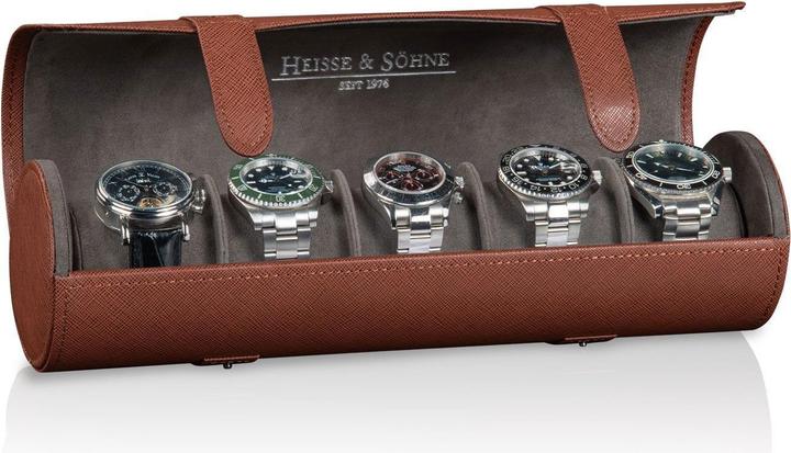 Image du produit Designhütte Rouleau pour montres Rondo 5 - Braun