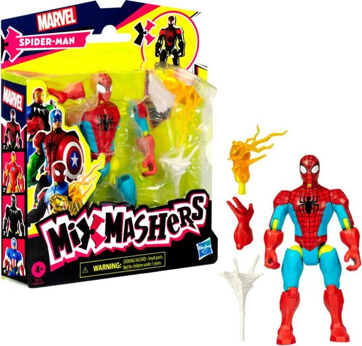 Spiderman MixMashers Marvel Spider-Man Mix-And-Match Action-Figur & Accessoires