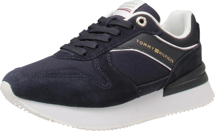 Image du produit Tommy Hilfiger Femmes Runner Sneaker Elevated Feminine Runner Chaussures de sport, Bleu (Space Blue), 38 UE (38)
