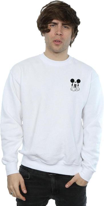 Immagine prodotto Disney Mickey Mouse Dont Speak Breast Print Felpa Uomo (XL)