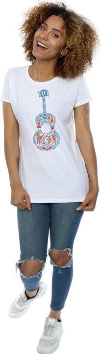 Immagine prodotto Disney Coco Guitar Pattern Maglietta Donna (XL)