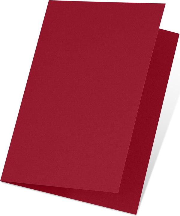 Actual product image Artoz 1001 cards wine red (12.5 x 18 cm, 220 g/m², 5 x)