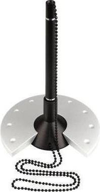 Actual product image Helit Biros stand Dimensions: 10.1 x 15 cm (Ø x H) Writing colour: black