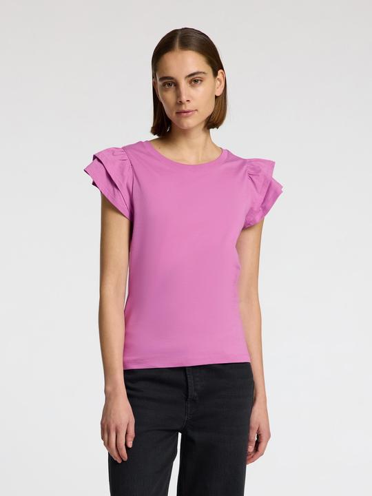 Produktbild Selected Femme Kurzarm Oberteil mit Rüschen (XL)